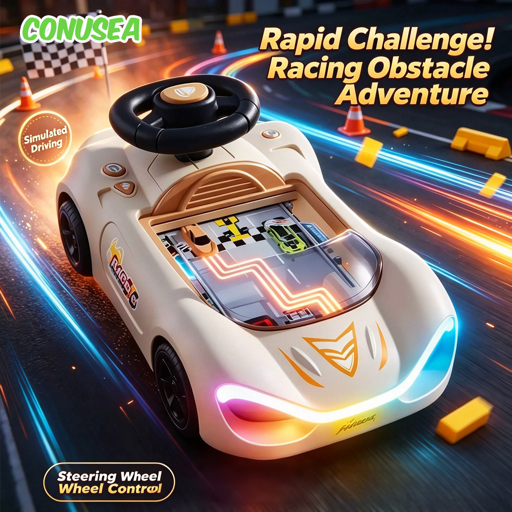 Gaming Console In - Jeu de puzzle avec volant pour