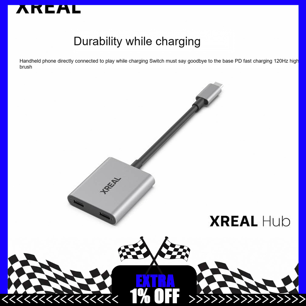 Adaptateur USB-C XREAL Hub pou - Gaming Console Rog Ally avis et prix