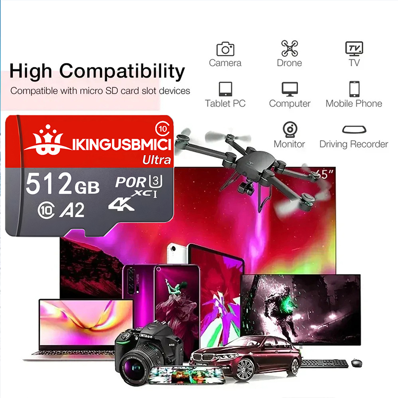 Cartes mémoire TF 64 Go 512 Go - Gaming Console All avis et prix