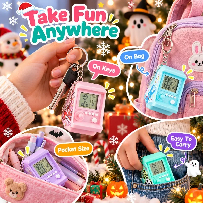 Gadget de jeu d'arcade électro - Gaming Console Keychain avis et prix