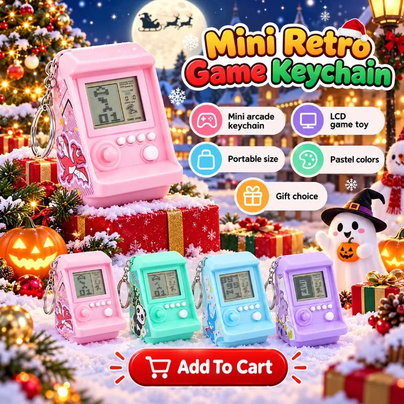 Gadget de jeu d'arcade électro - Gaming Console Keychain avis et prix